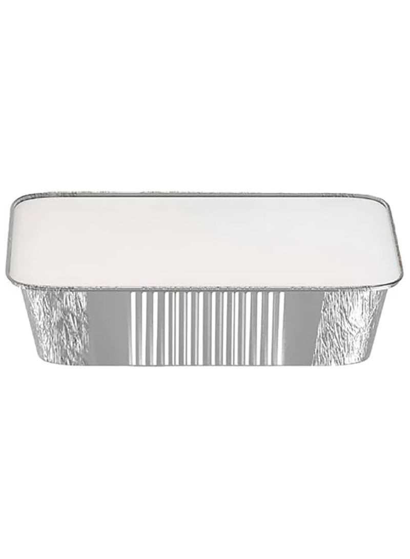 إس إن إتش باكينج حاوية مستطيلة من الألومنيوم 3650 مل مع غطاء لوح ألومنيوم شديد التحمل 20 قطعة - Image 3